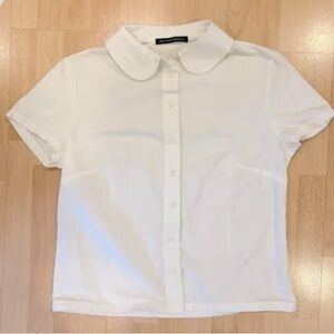 Brandy Melville White Button Down Shirt